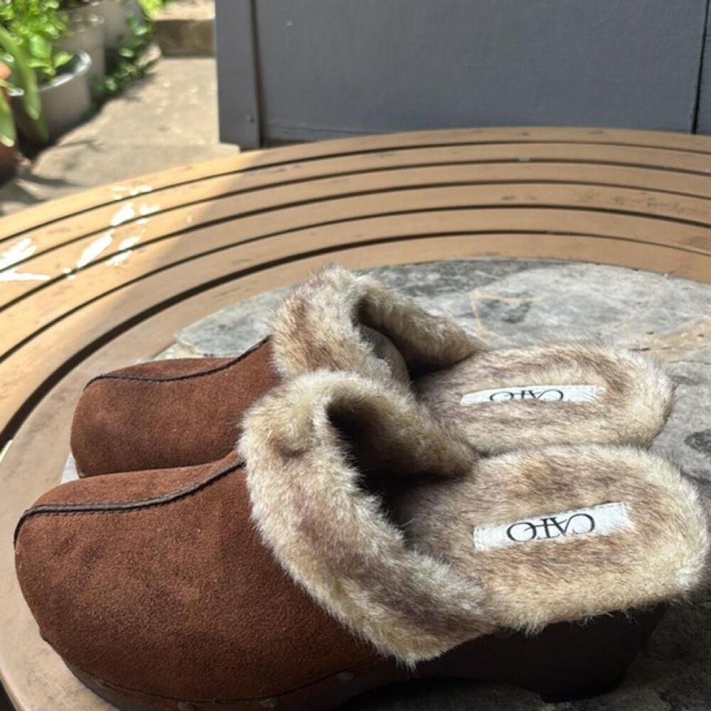Cato Women's Brown and Tan Clogs